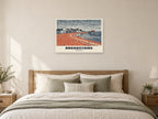 Viking Bay, Broadstairs Poster at A1, as a poster, above a bed