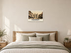 The West Gate, Canterbury Poster at A2, as a poster, above a bed