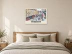 Victoria Street, Edinburgh Poster at A1, as a poster, above a bed