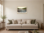 Henley Regatta, 1890s Heritage Print at A2, in an oak frame, in a sitting room
