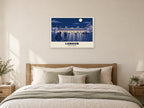 Covent Garden, London Poster at A1, as a poster, above a bed