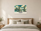Tower Bridge, London Poster at A1, as a poster, above a bed
