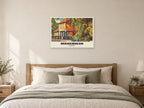 Boulter's Lock, Maidenhead Poster at A1, as a poster, above a bed
