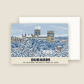 Durham Cathedral Christmas card with its envelope