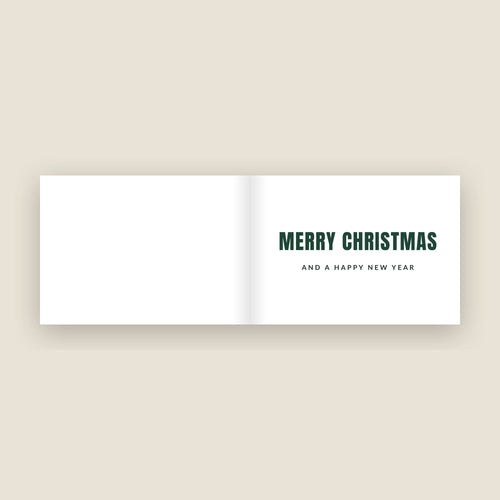 Inside the Calton Hill, Edinburgh Christmas card: Merry Christmas and a Happy New Year