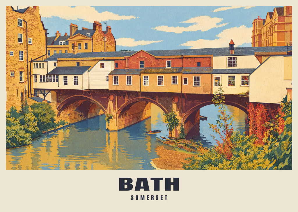 Bath poster, Somerset