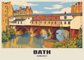 Bath poster, Somerset