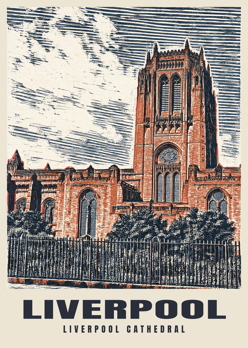Liverpool Cathedral Poster