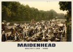 Maidenhead poster, Boulter's Lock · 1890s