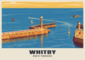 Whitby poster, North Yorkshire