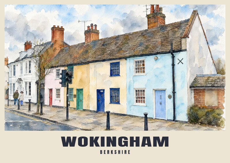 Broad Street, Wokingham Poster