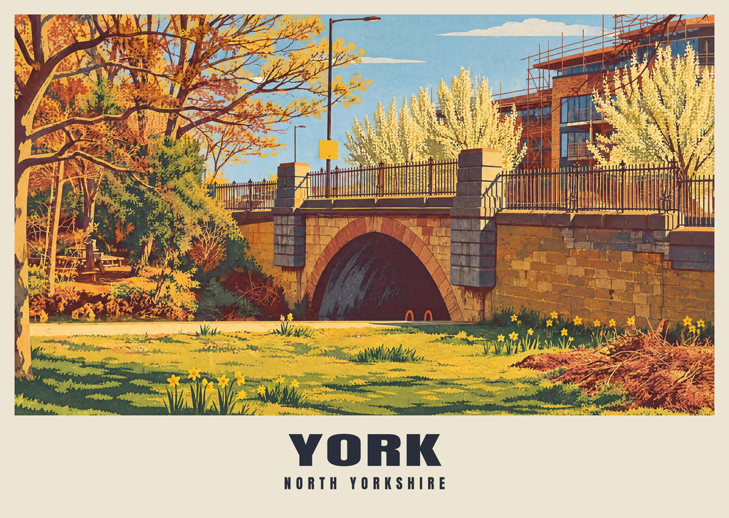 York poster, North Yorkshire